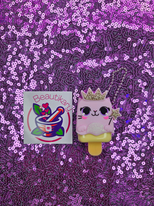 Princess Kitty Glitter Strawberry Flavored Lip Gloss