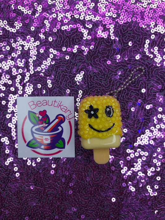 Smiley Face Pineapple Flavored Lip Gloss